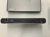 Startech thunderbolt 3 dual-4k laptop docking station - afbeelding 3 van  4