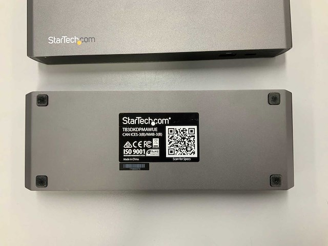 Startech thunderbolt 3 dual-4k laptop docking station - afbeelding 4 van  4