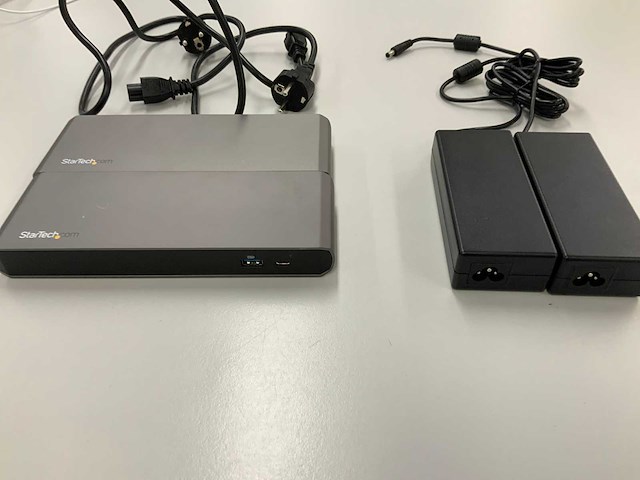 Startech thunderbolt 3 dual-4k laptop docking station - afbeelding 2 van  4