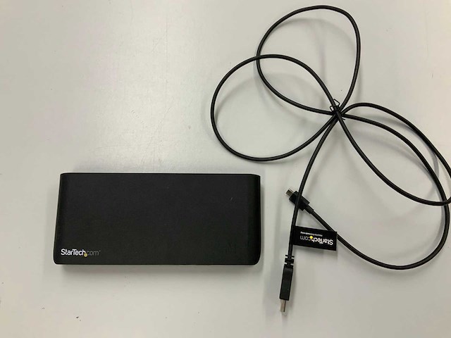 Startech usb-c dual monitor mst30c2dppd docking station - afbeelding 1 van  4