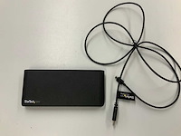 Startech usb-c dual monitor mst30c2dppd docking station - afbeelding 1 van  4