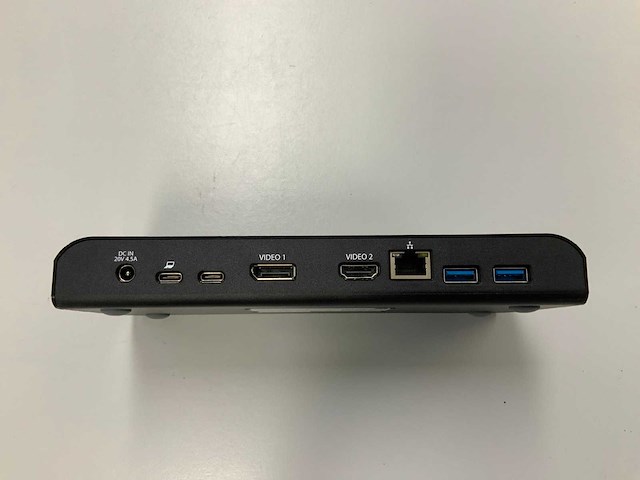 Startech usb-c dual monitor mst30c2dppd docking station - afbeelding 4 van  4