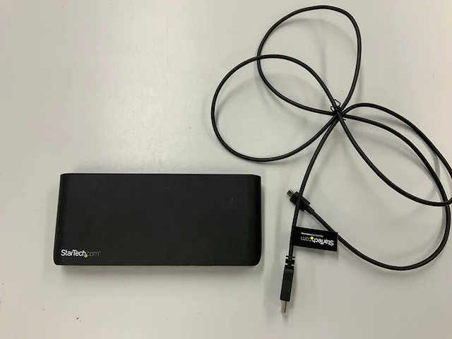 Startech usb-c dual monitor mst30c2dppd docking station - afbeelding 1 van  4