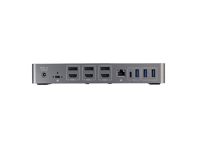 Startech usbc usba hybride triple monitor dock dp hdmi - afbeelding 2 van  4