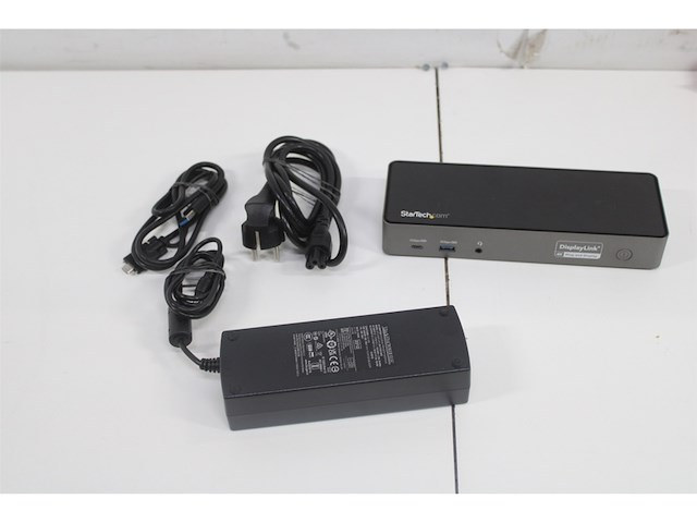 Startech usbc usba hybride triple monitor dock dp hdmi - afbeelding 4 van  4