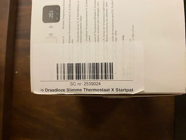 Starterspakket, tado, slimme thermostaat x - afbeelding 3 van  3