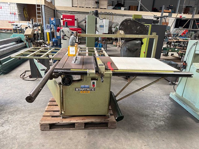 Startrite - ta 1250 - tafelcirkelzaagmachine - afbeelding 2 van  6