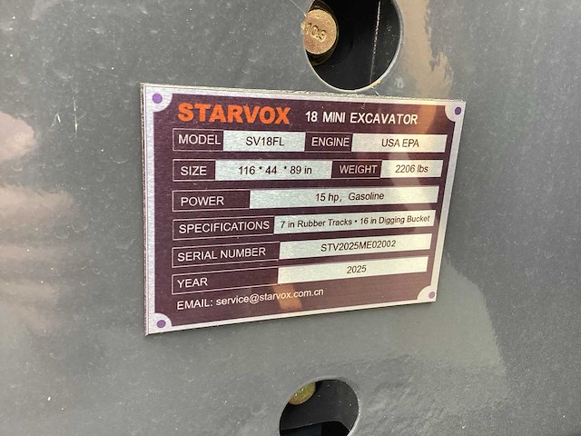 Starvox minigraafmachine - afbeelding 10 van  10
