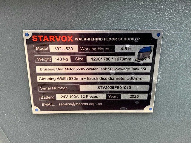 Starvox schrobmachine / vloerreiniger - afbeelding 11 van  19