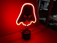 Starwars darth vader glas neon - afbeelding 1 van  2