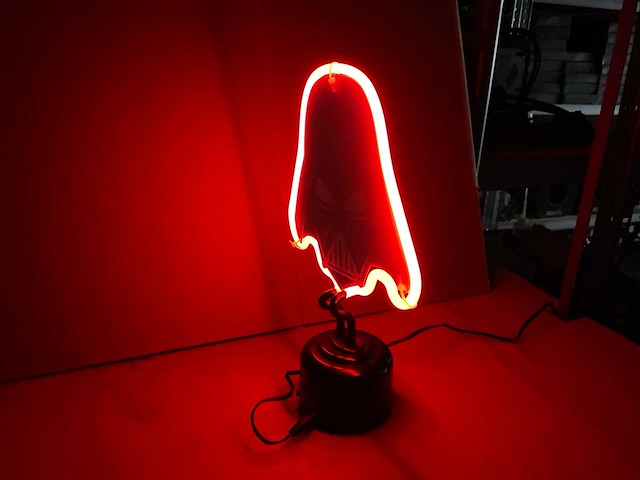 Starwars darth vader glas neon - afbeelding 2 van  2