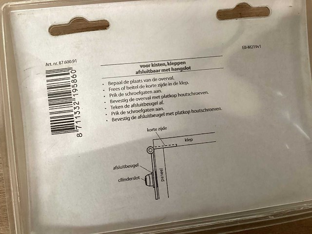 Starx 100x40 kist overval met slot (14x) - afbeelding 3 van  3