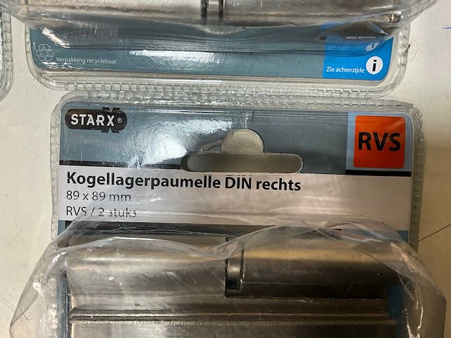 Starx & axa partij diverse scharnieren (66x) - afbeelding 13 van  20