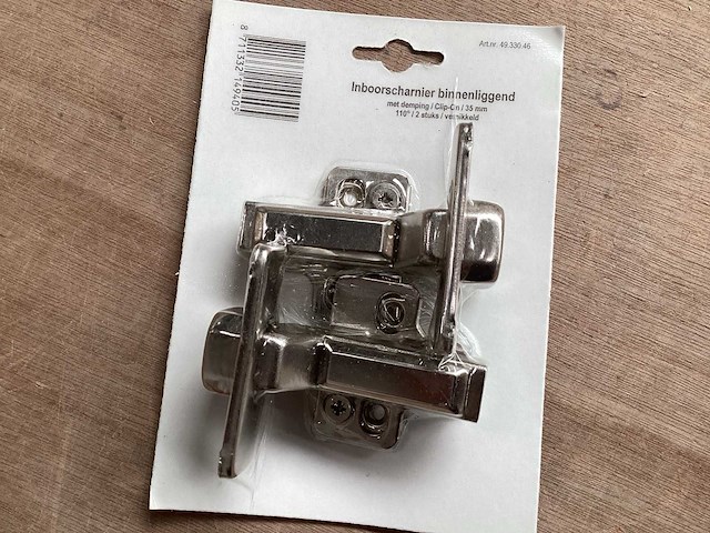 Starx inboorscharnier 35mm, met demping, 2 pack (70x) - afbeelding 1 van  4