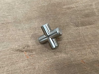 Starx meubelgreep, rvs kleur, 30 mm (100x) - afbeelding 1 van  4