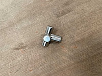 Starx meubelgreep, rvs kleur, 30 mm (100x) - afbeelding 2 van  4