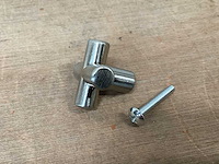 Starx meubelgreep, rvs kleur, 30 mm (100x) - afbeelding 4 van  6