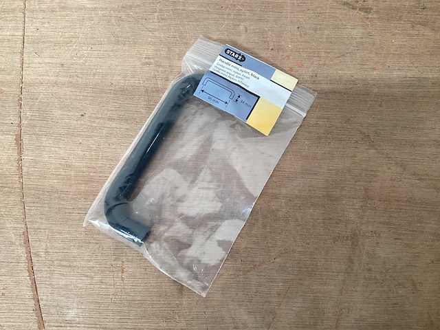Starx meubelgreep zwart, 96 mm (166x) - afbeelding 1 van  4