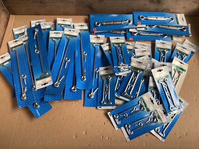 Starx mix kavel windhaken en draadspanners (59x) - afbeelding 1 van  4