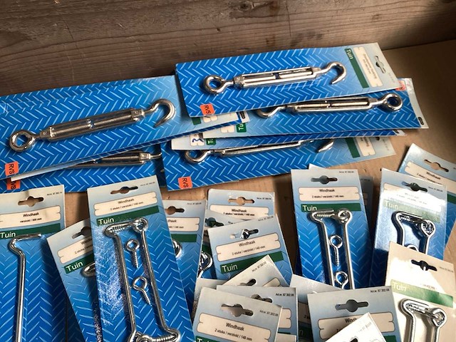 Starx mix kavel windhaken en draadspanners (59x) - afbeelding 2 van  4