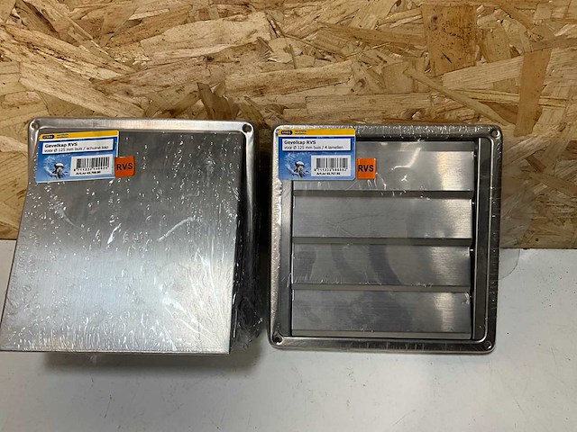 Starx rvs gevalkappen (7x) - afbeelding 1 van  9