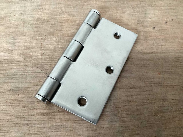 Starx scharnier 89x89 mm, rvs (54x) - afbeelding 2 van  2