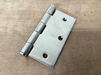 Starx scharnier 89x89 mm, rvs (54x) - afbeelding 2 van  2