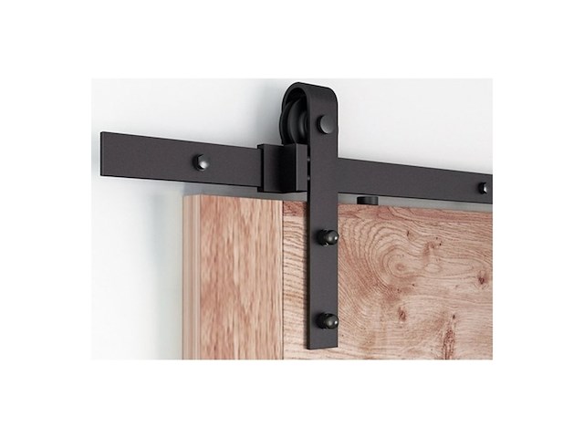 Starx schuifdeur systeem zwart - afbeelding 2 van  3