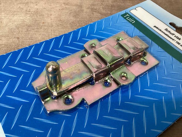 Starx schuifgrendel 100 mm (43x) - afbeelding 2 van  4