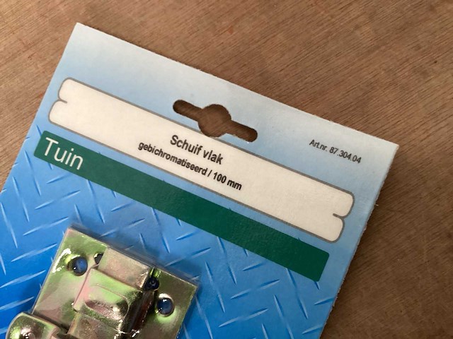 Starx schuifgrendel 100 mm (43x) - afbeelding 3 van  4