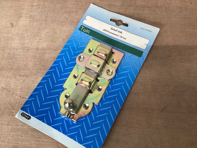 Starx schuifgrendel 120 mm (32x) - afbeelding 1 van  3