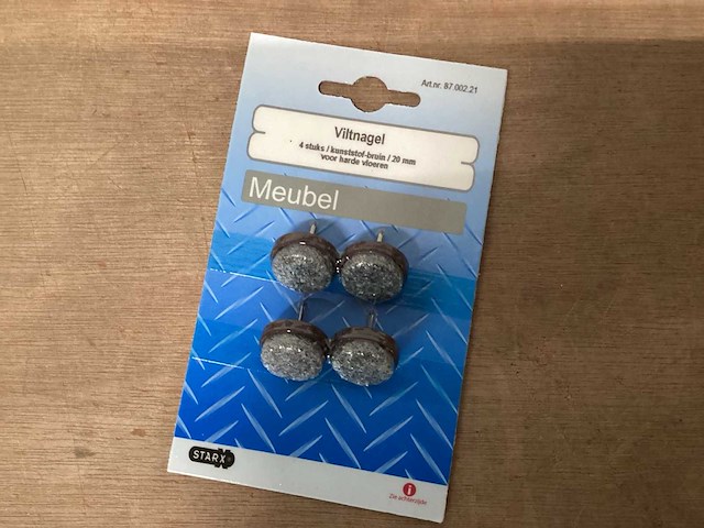 Starx viltnagel 20mm, 4 pack (205x) - afbeelding 1 van  4