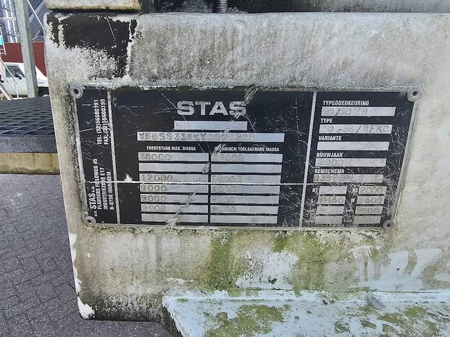 Stas - 2000 - 0-38 - bakwagen oplegger - afbeelding 32 van  33