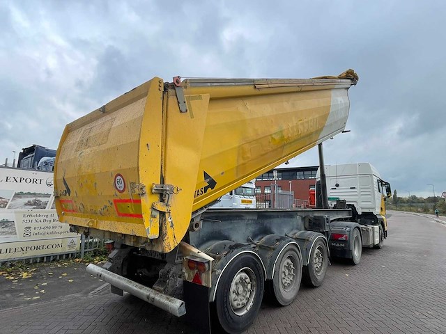 Stas - 2013 - s300cx c1b kipper trailer 3 axle cover - oplegger - afbeelding 4 van  15