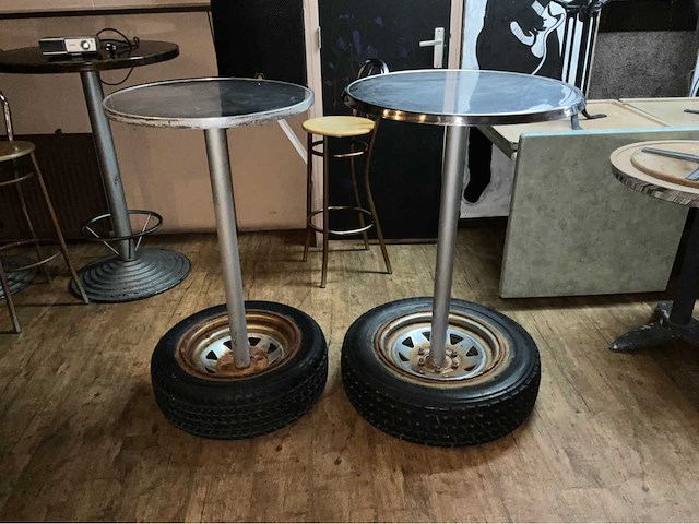 Statafel (2x) - afbeelding 1 van  2