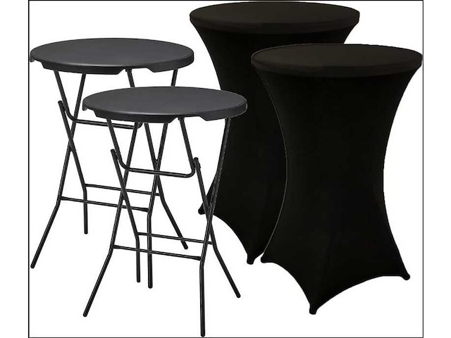 Statafel (2x) - afbeelding 1 van  6