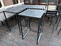 Statafel (4x) - afbeelding 1 van  3