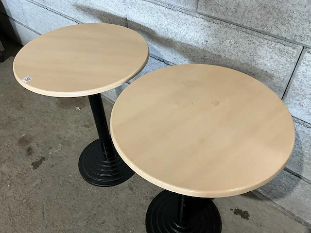 Statafel ø 80 cm (2x) - afbeelding 2 van  4