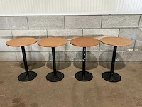 Statafel ø 80 cm (4x)