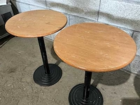 Statafel ø 80 cm (4x) - afbeelding 4 van  6