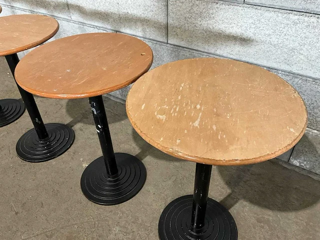 Statafel ø 80 cm (4x) - afbeelding 5 van  6