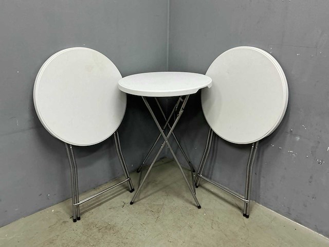 Statafel 80x80x110 cm (3x) - afbeelding 3 van  10
