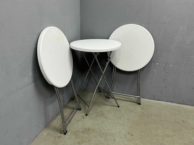 Statafel 80x80x110 cm (3x) - afbeelding 4 van  10