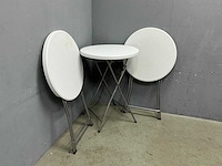 Statafel 80x80x110 cm (3x) - afbeelding 4 van  10