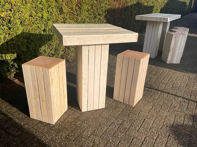 Statafel “lounge” (2x) - afbeelding 1 van  11