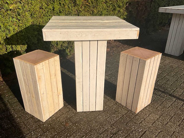 Statafel “lounge” (3x) - afbeelding 1 van  12