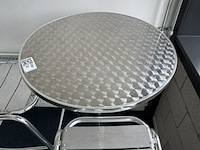 Statafel met 2x barkruk - afbeelding 4 van  5