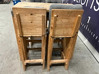 Statafel met 4 stoelen - afbeelding 5 van  7