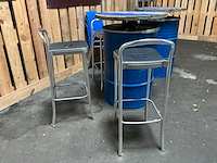 Statafel olievat (2x) - afbeelding 4 van  4