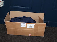 Statafel rokken blauw. 3 stuks. - afbeelding 1 van  2